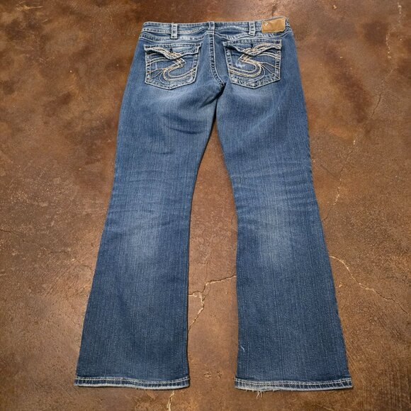 Silver Jeans Co. Women’s Pioneer Low Rise Jeans Size 34/31 - Picture 2 of 12